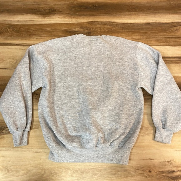 Vintage Russell Athletic Sweatshirt Mens Medium Heather Gray Crewneck 90s USA - Picture 9 of 9